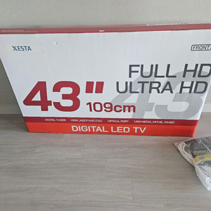 43인치 풀HD LED TV 이미지