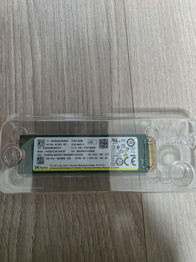 (새상품)SK하이닉스 P41 OEM-PC801 nvme SSD 2TB 이미지