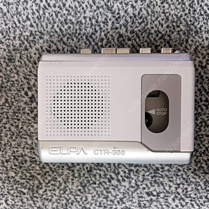 ELPA 워크맨 사이즈 카세트 레코더 CTR-300 이미지