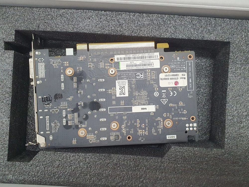 컴퓨터 그래픽카드 ZOTAC 지포스 GTX 1050 2GB GDDR5 이미지