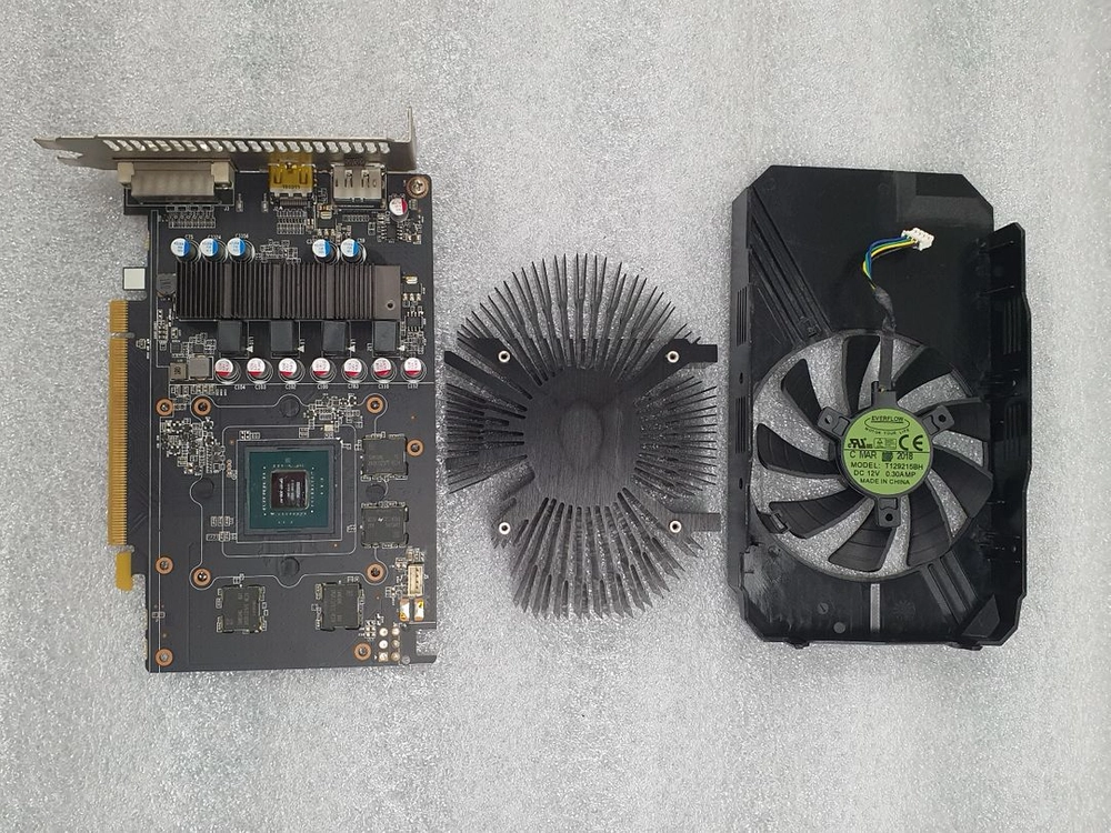 컴퓨터 그래픽카드 ZOTAC 지포스 GTX 1050 2GB GDDR5 이미지