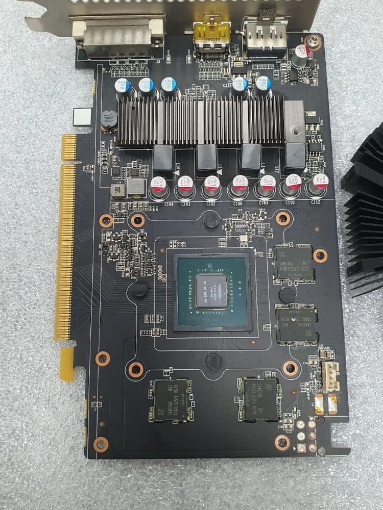 컴퓨터 그래픽카드 ZOTAC 지포스 GTX 1050 2GB GDDR5 이미지