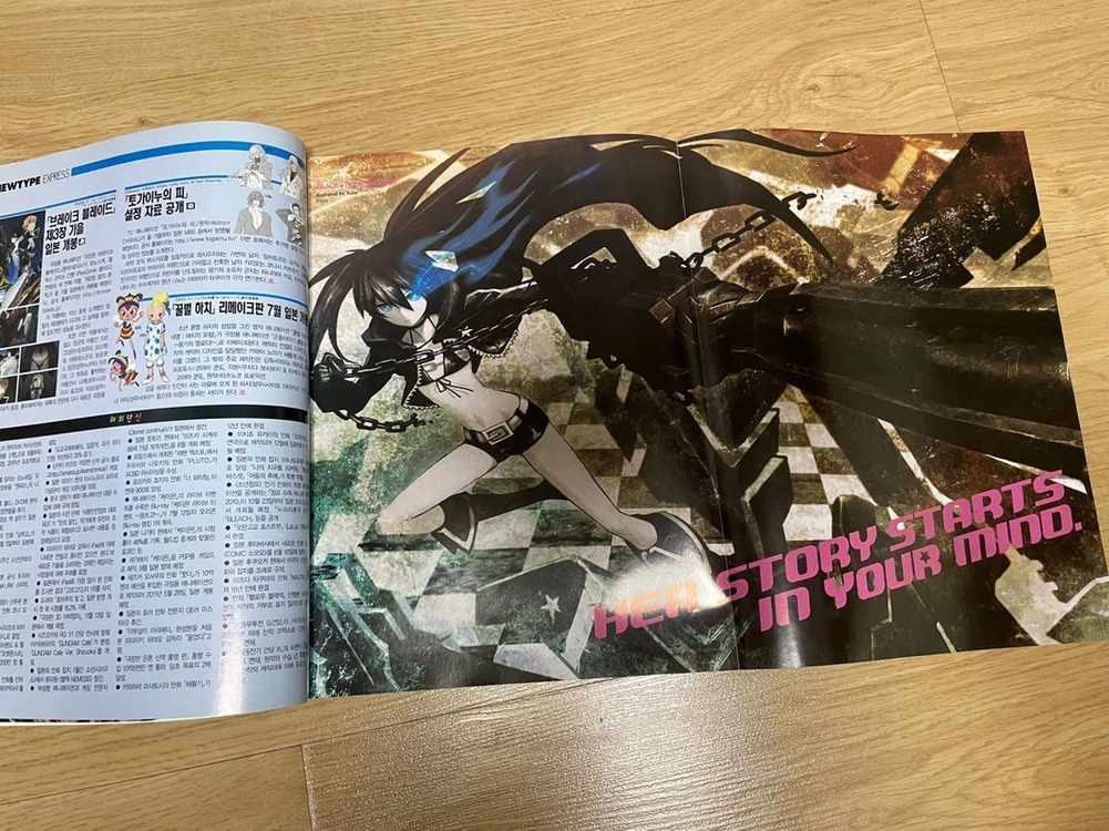 Newtype 뉴타입 2010년 8월호 팜+바보와 시험과 소환수 스티커북 이미지