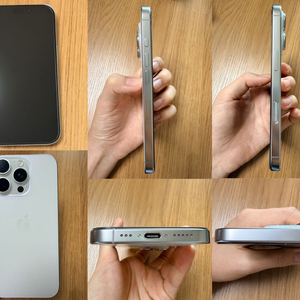 아이폰16프로 실버 256GB 이미지