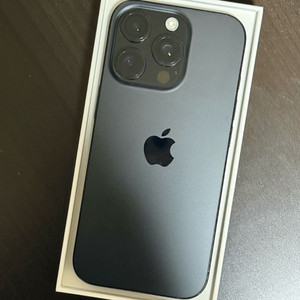 [자급제] 아이폰 16 프로 256GB 블랙 티타늄 (박스 포함) 이미지