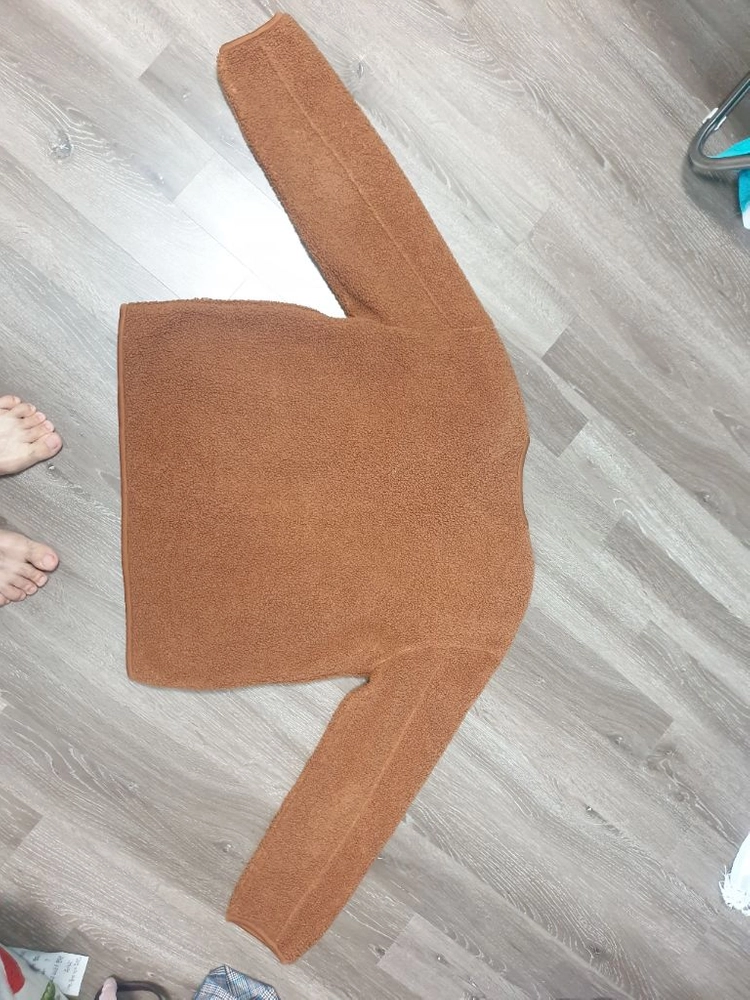 행텐 여성 뽀글이 가디건 M 이미지