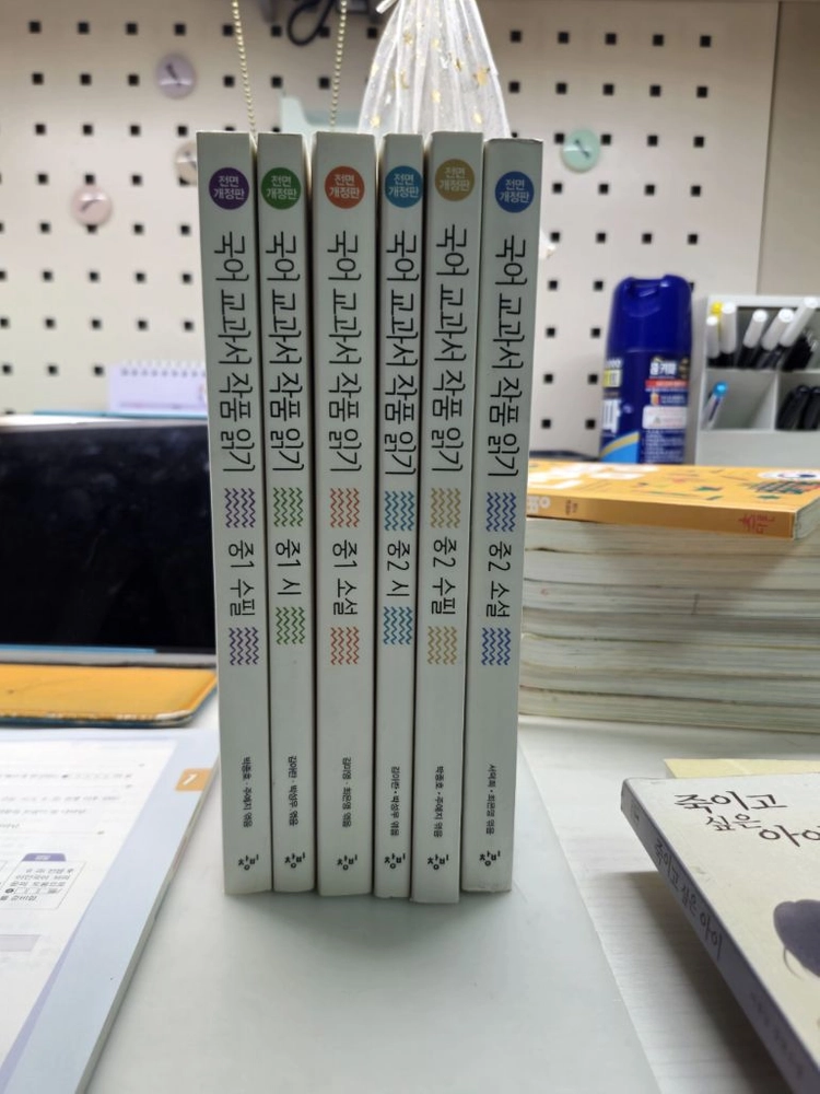 국어 교과서 작품 읽기 6권 이미지