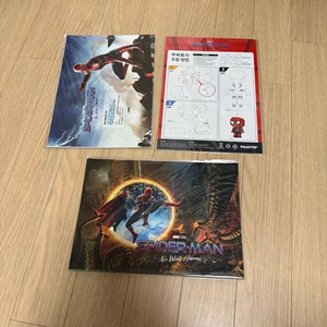 스파이더맨 노웨이홈 무비토이 롯데시네마 스탠딩 포스터 오리지널티켓 오티 아트카드 이미지