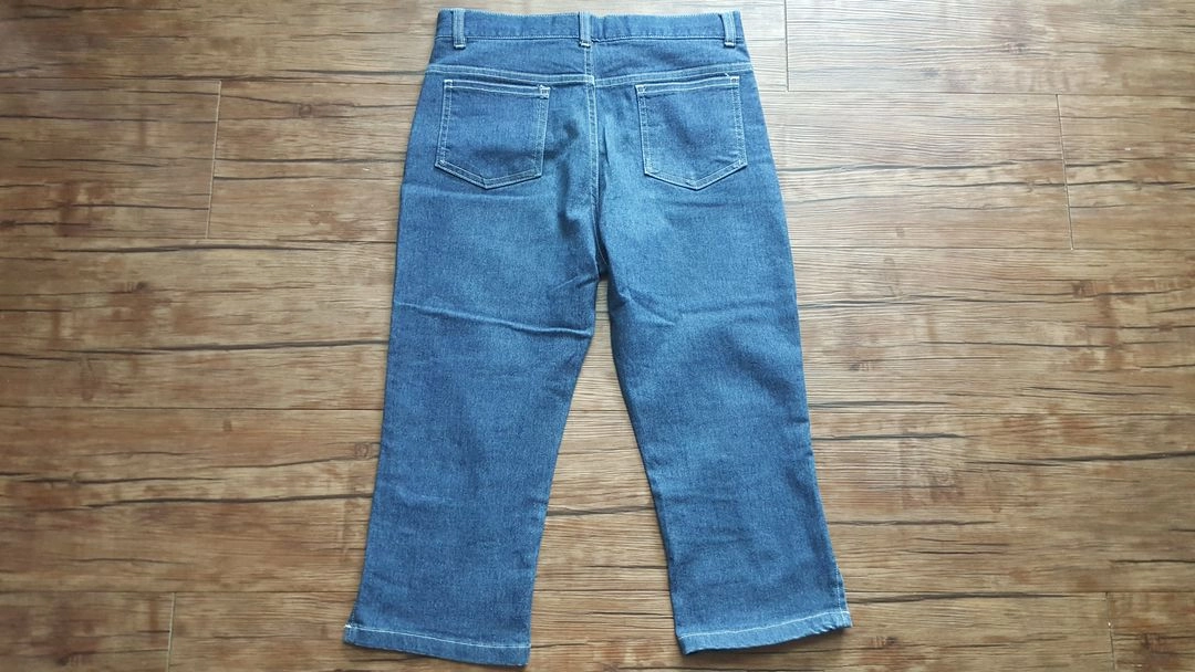사이즈25 26 7부 청바지 블루진 이미지