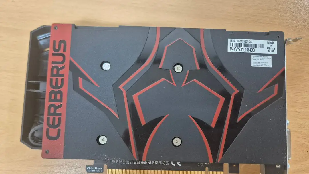 ASUS CERBERUS GTX 1050 Ti 4GB 이미지