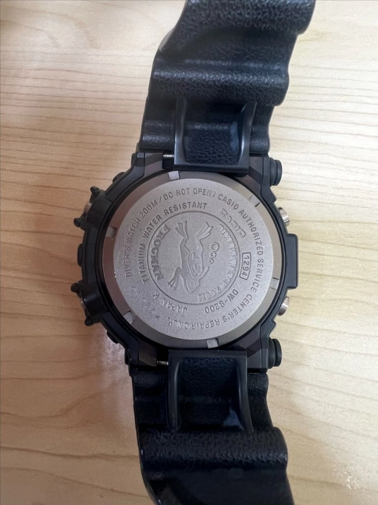 지샥 프로그맨 리얼블랙 DW-8200BK 이미지