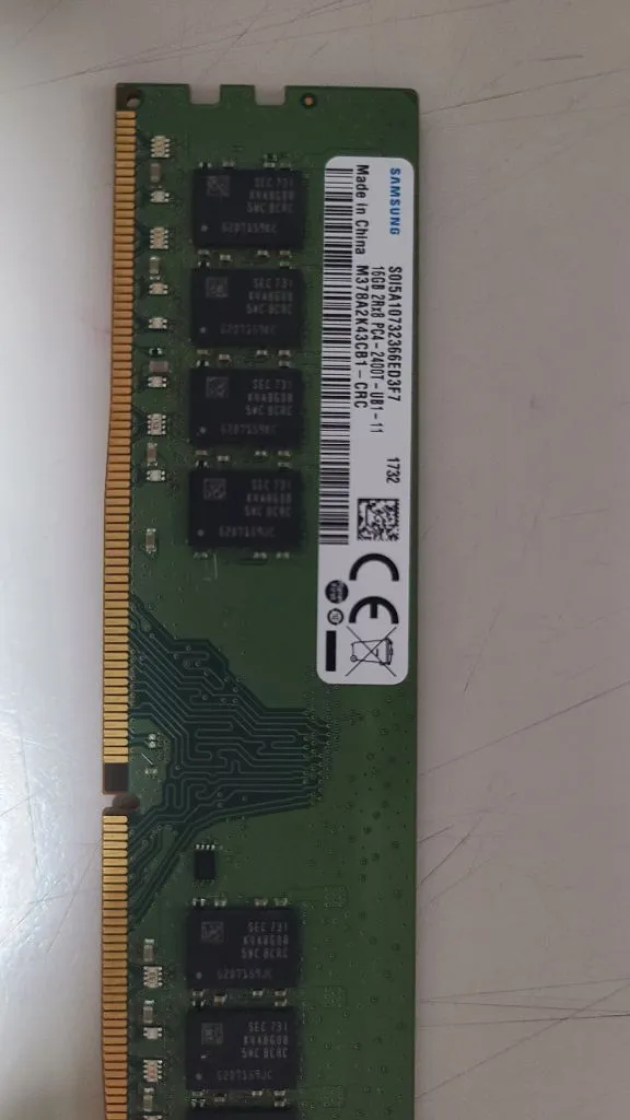 삼성 ddr4, 16gb 램 PC4-2400T 이미지
