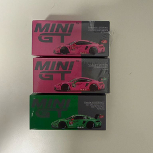미니지티 포르쉐 911 GT3 R 3종 세트 일괄 이미지