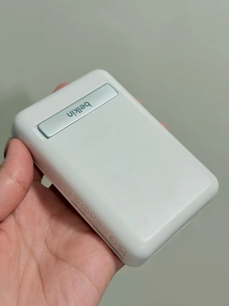벨킨 맥세이프 보조배터리 5000mAh, 화이트 이미지