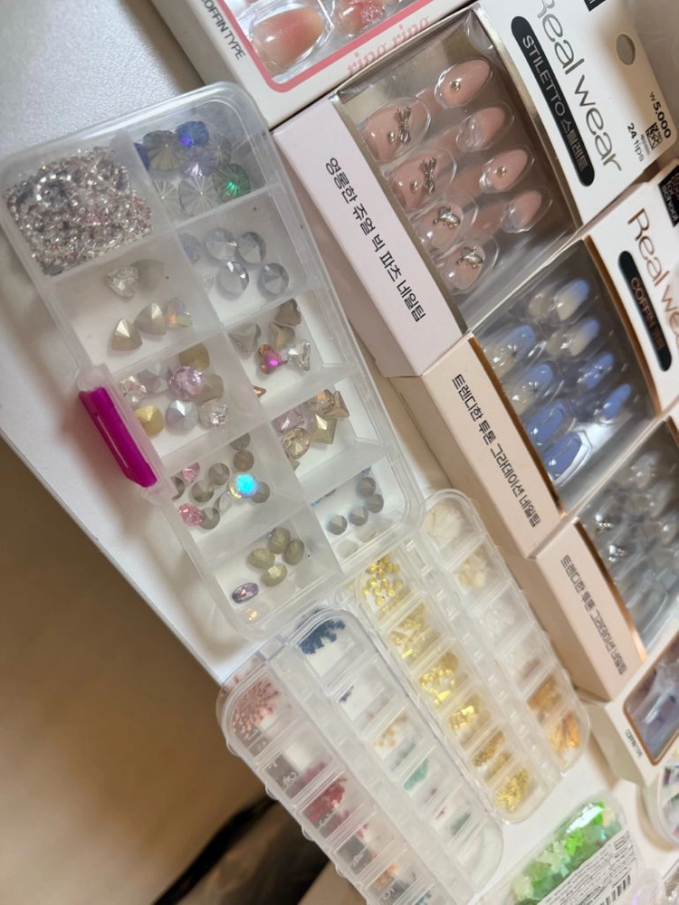 젤네일 네일아트 재료 세트 이미지