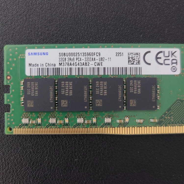 삼성 DDR4 32GB 3200MHz 2개 일괄판매 이미지