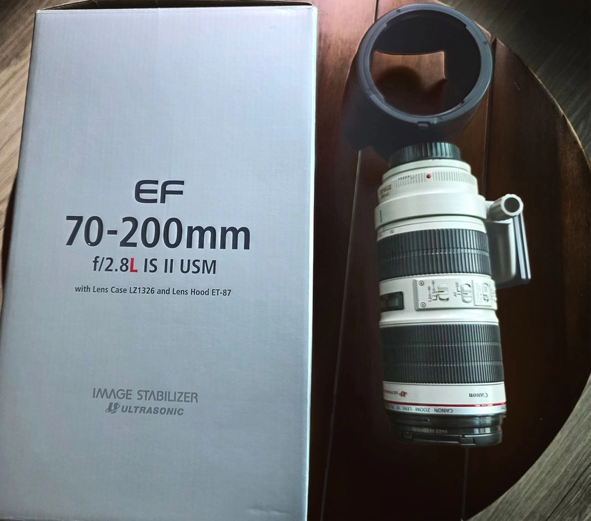 캐논 망원 줌렌즈 EF 70-200mm F2.8 L IS II USM 이미지