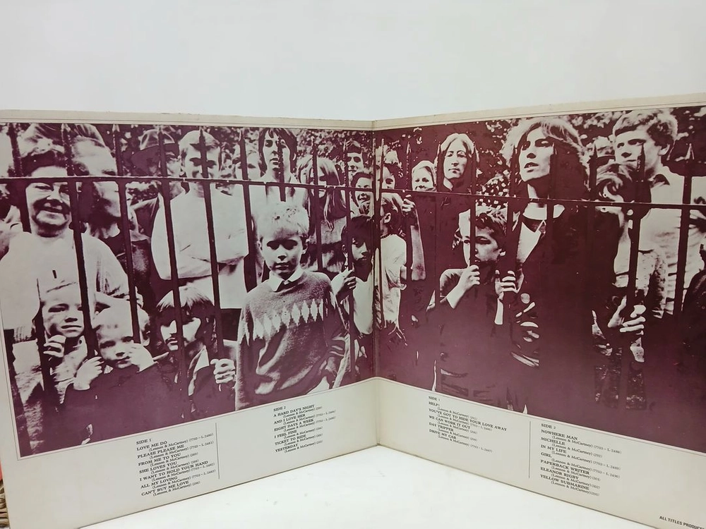 The Beatles 1962-1966 LP 레코드 이미지