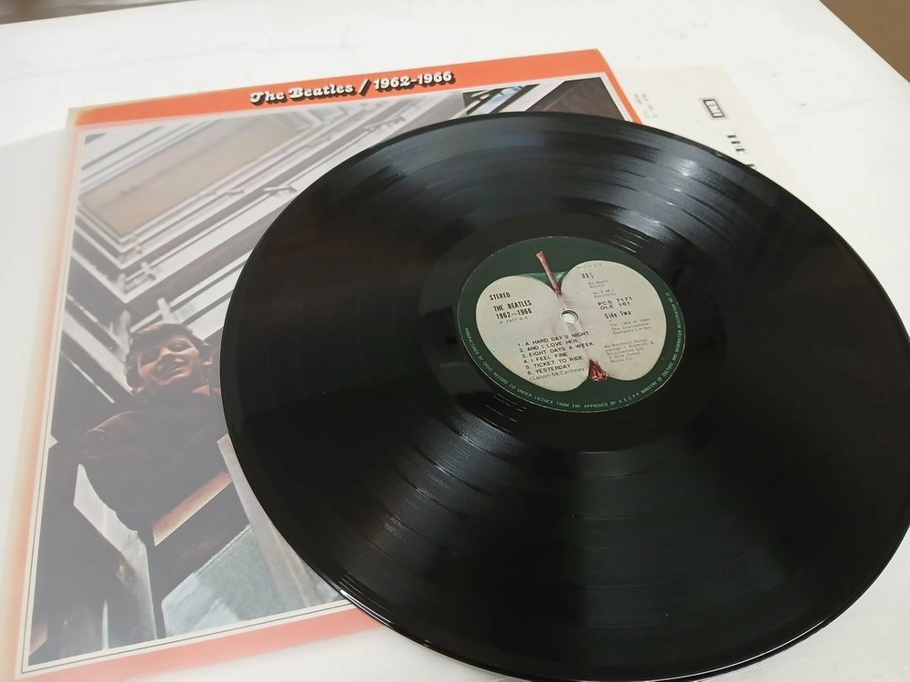 The Beatles 1962-1966 LP 레코드 이미지