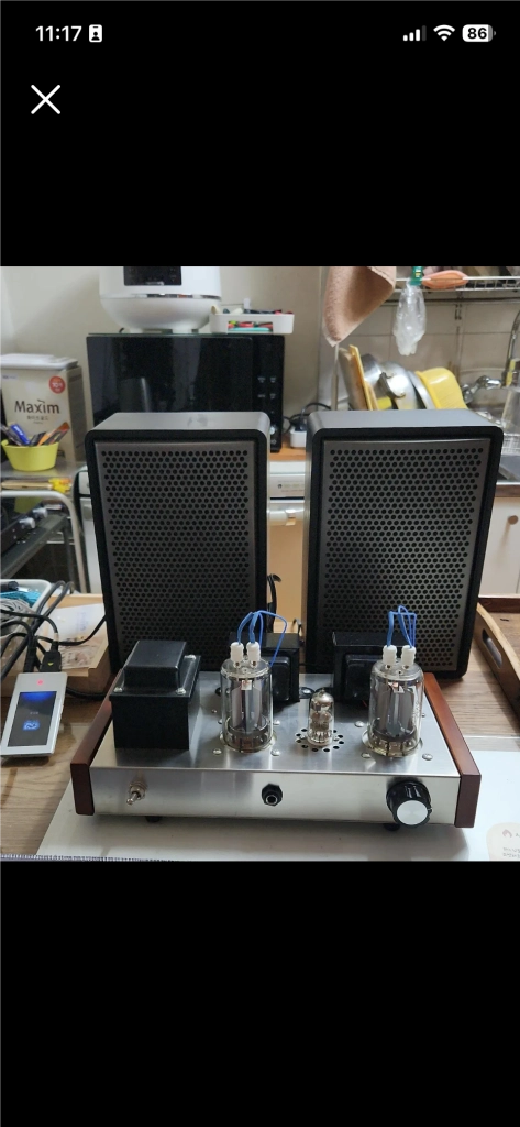 FU19 HI-FI 진공관앰프 독일 그룬딕 Box 150b 스피커 - 안심되는 중고거래