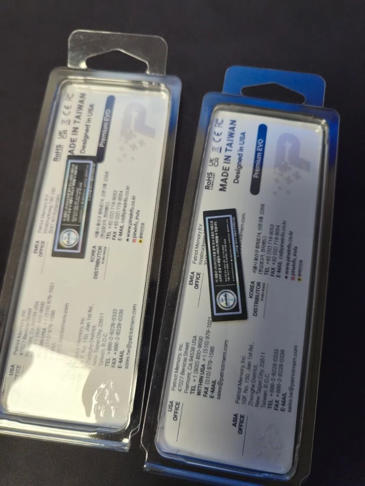 patriot ddr5 6000mhz cl30 16gbx2 이미지