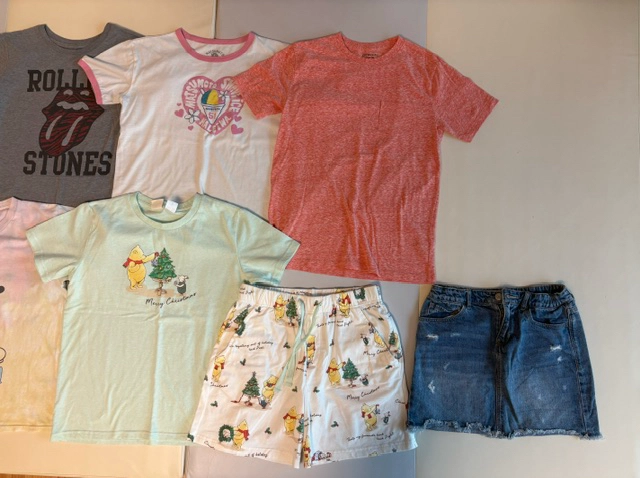 12-13세 여아의류 8개 세트 (jcrew,gap,기타수입브랜드) 이미지