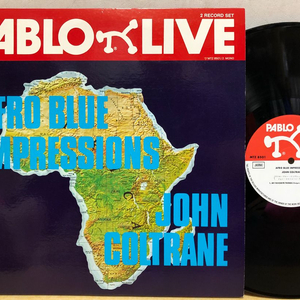 LP ; john coltrane - afro blue impressions 존 콜트레인 재즈 엘피 음반 jazz 이미지