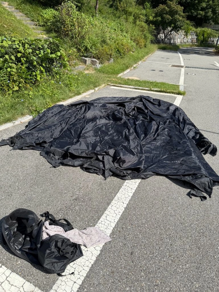 어반사이드 이지캐빈 블랙 + 전면우레탄창 이미지