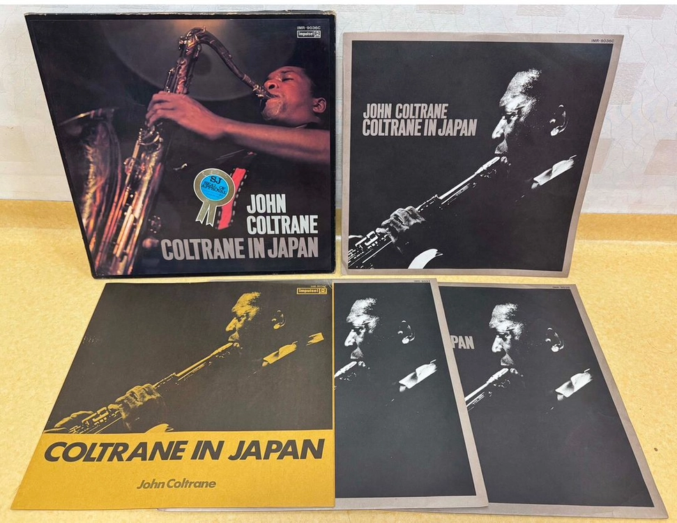 LP ; john coltrane - in japan 존 콜트레인 1966 도쿄 공연 박스 세트 jazz 이미지
