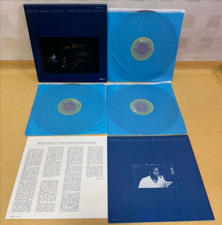 LP ; john coltrane - in japan 존 콜트레인 1966 도쿄 공연 박스 세트 jazz 이미지