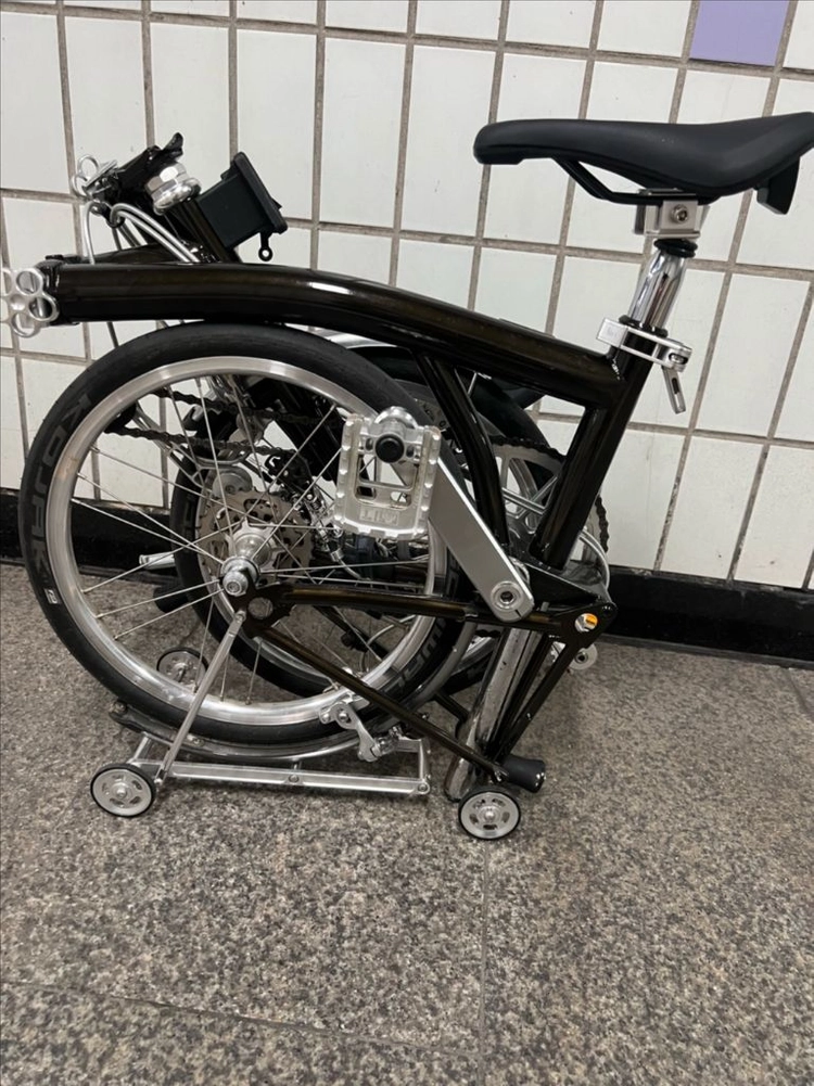 바이크스 se 상급 미니벨로 프리미엄 버전 브롬톤st 자전거 이미지