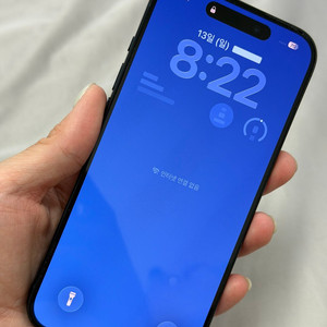 아이폰 15프로 128GB 티타늄 블루 이미지