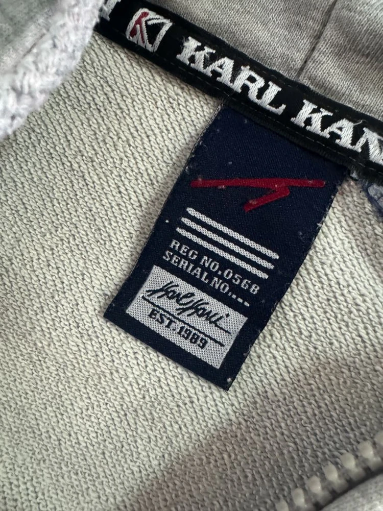희귀!! 칼 카니 KARL KANI 올드스툴 투 포켓 후드집업 M ~ L 이미지