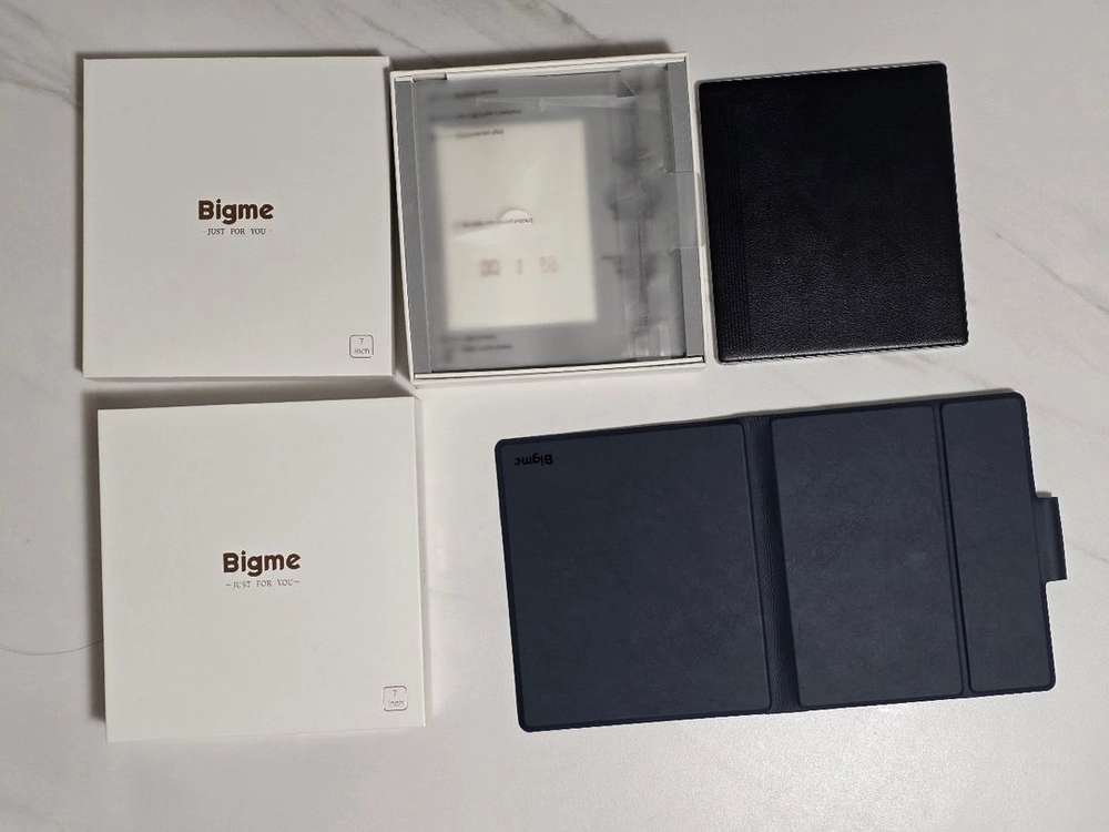 빅미 b751c 컬러 이북리더기 7인치 블랙 보급형 b7 전자책 단말기 이미지