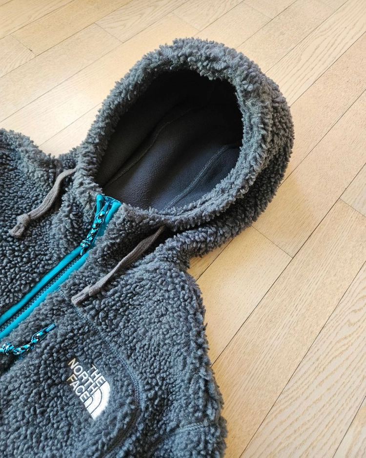 노스페이스 후리스 양털집업자켓 공용 뽀글이 후드점퍼 95 이미지