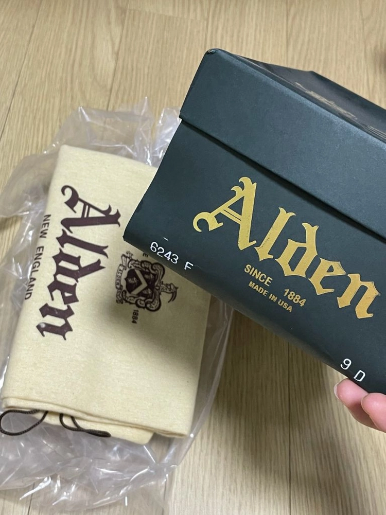 [9D] Alden 알든 6243F 언라인드 스웨이드 로퍼 이미지