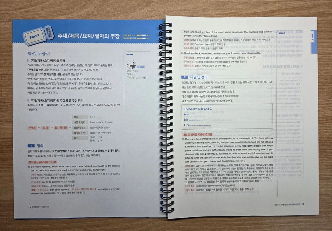 2027 조태정 영어 기심론 독해 이미지