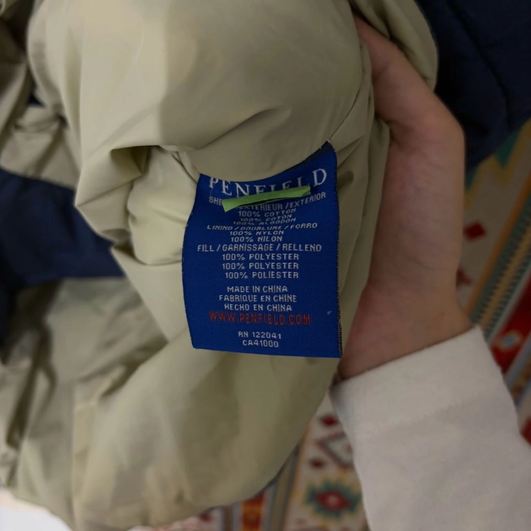 펜필드 USA 남성 퀼티드 패딩조끼 베스트 M/95 이미지