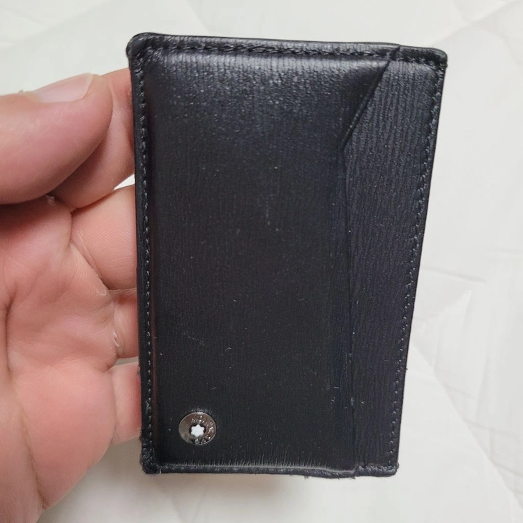 정품 몽블랑 카드지갑 이미지
