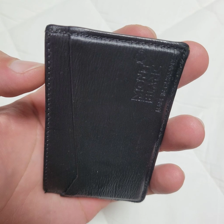 정품 몽블랑 카드지갑 이미지