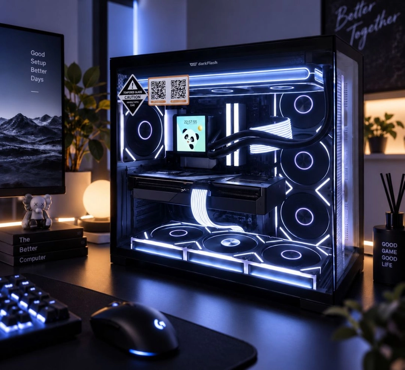 라이젠7 7800X3D RTX4070슈퍼PC 이미지