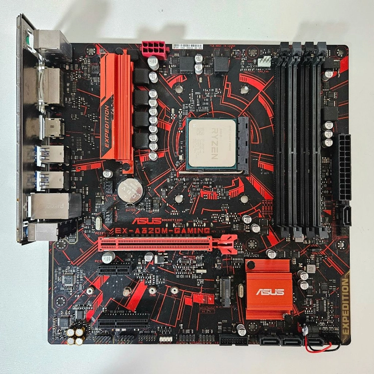 라이젠5-3500X + ASUS EX A320M-GAMING 이미지
