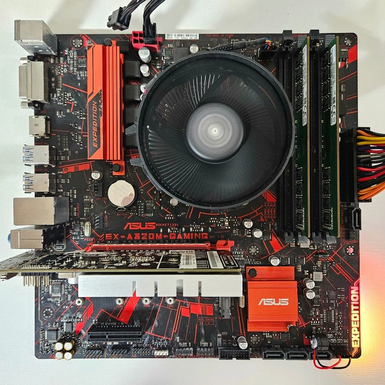 라이젠5-3500X + ASUS EX A320M-GAMING 이미지