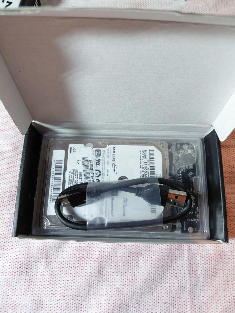 외장하드, 삼성HDD 1TB USB3.0 1517시간 이미지