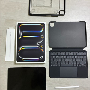 아이패드 프로 11 m5 256gb WiFi +펜슬프로 키보드 케이스 풀박스 풀구성 이미지