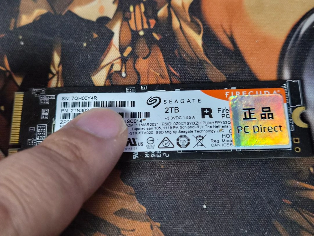 시게이트 파이어쿠다 520 PCI Gen4 SDD 2TB 팝니다 이미지