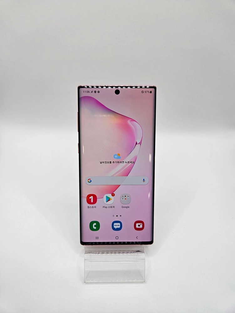 추천 S급 갤럭시노트10핑크 정상해지 N971 중고폰 할인가능 이미지