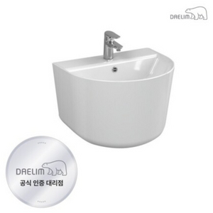 대림바스 CL385 일체형세면대 이미지