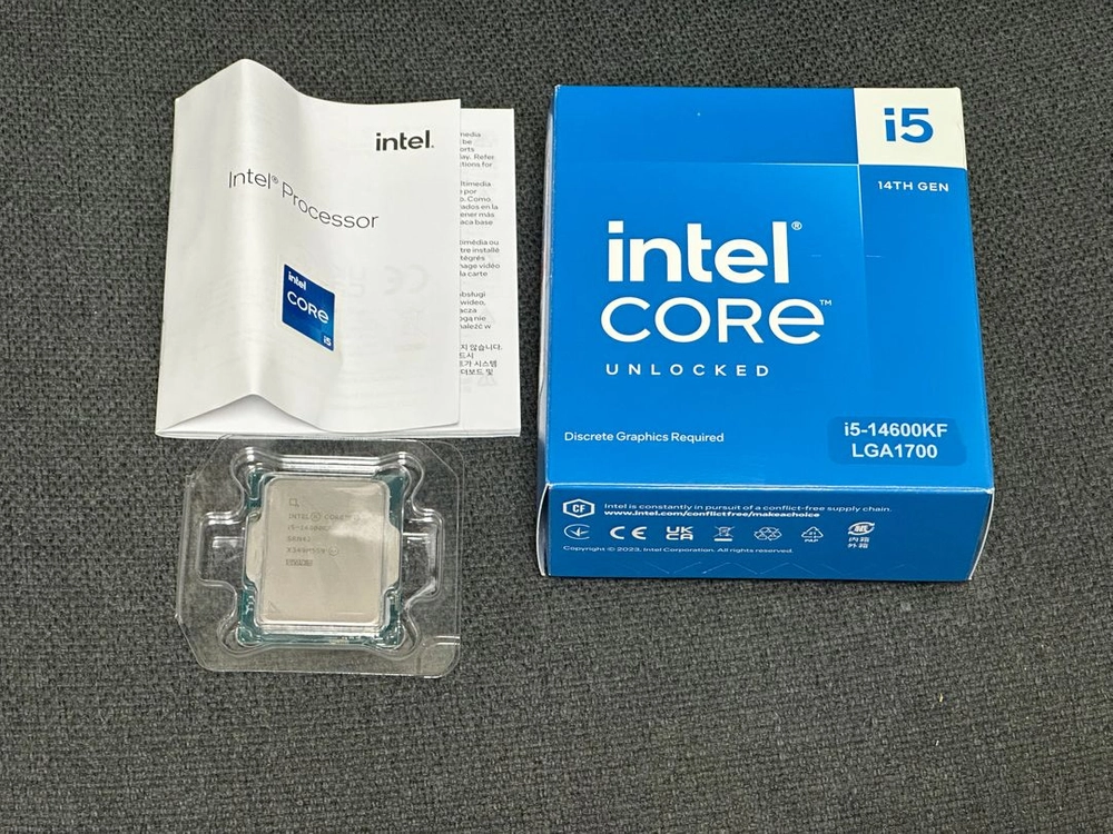 인텔 i5-14600KF 정품 박스 / 코잇 정품 / 무상보증 2029년 10월까지 이미지
