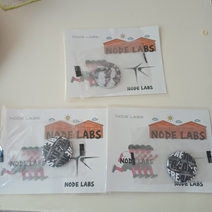 [일괄] 노드 랩스 NODE LABS 뱃지+스티커 팩 이미지